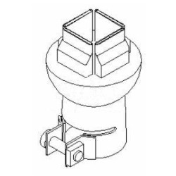 Nasadka QFP 28x40  XY626/Q855PG/Q706        XYTR