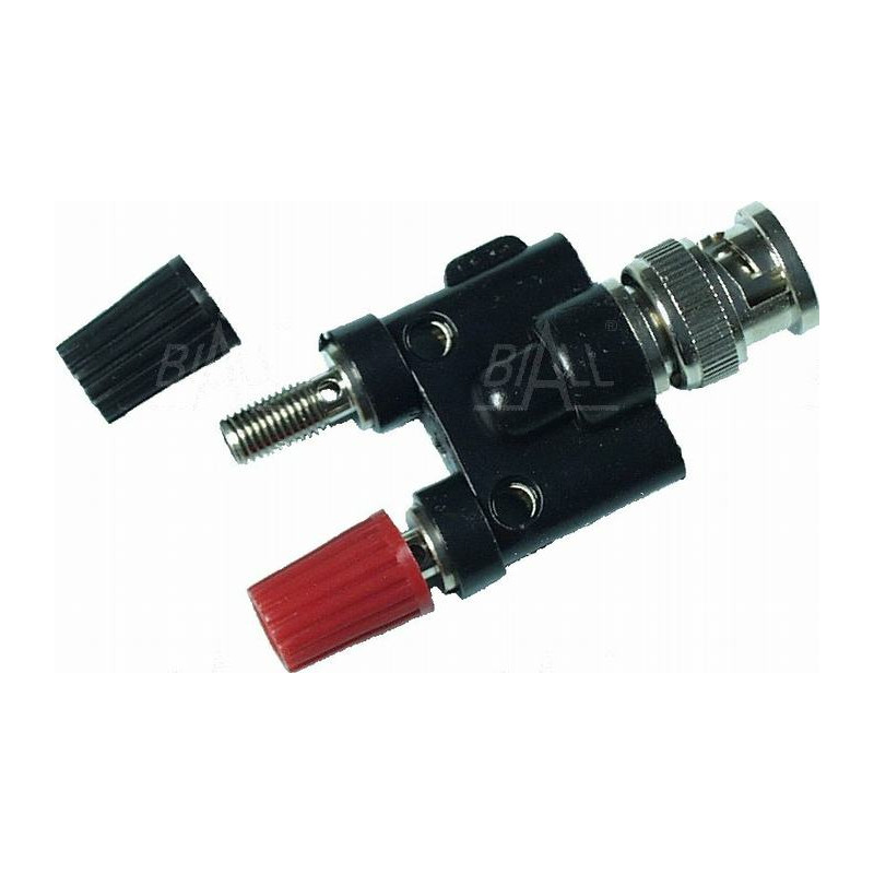 Adapter wtyk BNC - 2x gniazdo 4mm AD 2159