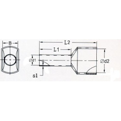 KR010008x2 R Tulejka izolow. 2x 1,0mm2x8   100szt