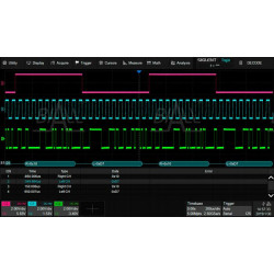 SDS-2000XP-I2S szeregowe wyzwalanie i dekodowanie (oprogramowanie)