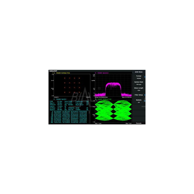 SSA-3000XR-WDMA analiza cyfrowej modulacji (oprogramowanie)