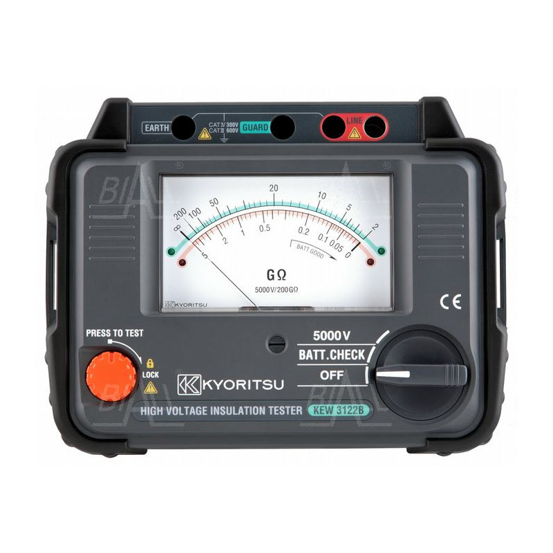 KEW3122B Analogowy miernik rezystancji izolacji 5000V