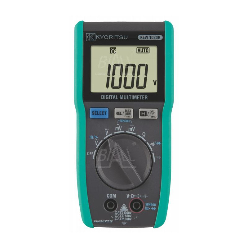 KEW1020R Multimetr TRMS 1000V AC/DC