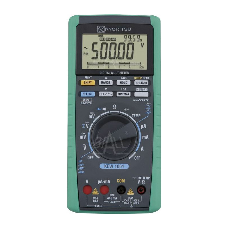 KEW1061 Multimetr TRMS-20kHz,MEM,USB