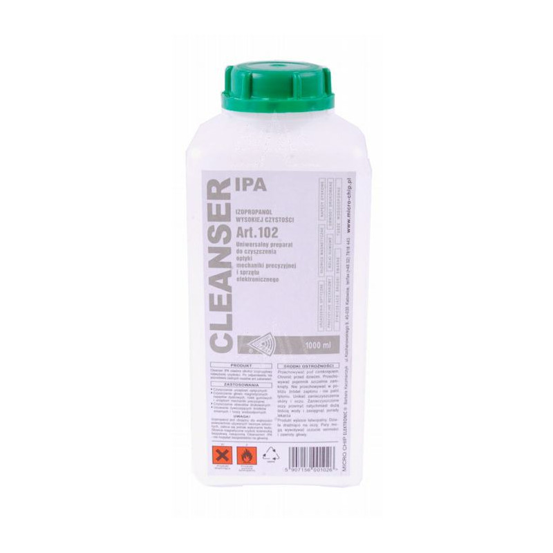 Cleanser IPA ISOPROPANOL 1 litr płyn